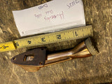 VTG Brass Hercules Door Holder NOS Commercial Flip down Stopper Box No 4 USA