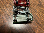 vintage 1950s-60s Made In USA Lot Of 3 Tootsietoy Cars Shuttle Truck