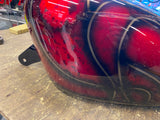 Custom Paint Sportster Gas Tank 2007^ 883 1200 Iron candy red skulls Airbrush!