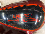 OEM Original Paint Harley FX Shovelhead Low Rider Gas tanks 1981 Factory 3 1/2 !