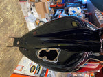 Custom Paint Sportster Gas Tank 2007^ 883 1200 Iron candy red skulls Airbrush!