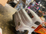 Vtg 50's Structo Toy Tow Wrecker Truck Toyland Garage Metal Wind Up 11"  Service