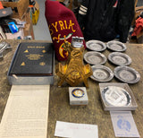 Vtg Shriner masons Fraternal Order Table Lighter PEZ AShtrays Syria Bible Collec