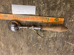 Antique Gilchrist 1920's Collectible Brass Ice Cream Scoop Parlor Soda #16