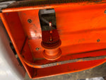 Vtg 50's Structo Toy Tow Wrecker Truck Toyland Garage Metal Wind Up 11"  Service