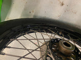 Pr Star Hub Wheels Black 18" OEM Rebuilt Coker Tires Knucklehead Flathead Panhea