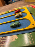 VTG Wolverine Toy co Pgh Pa Magic Auto Race Tin Lithograph Cars Works Collect!