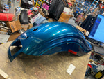 Rear Fender Dyna Wide Glide Aqua Blue? Factory Harley FXDWG Bobtail nice!