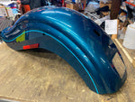 Rear Fender Dyna Wide Glide Aqua Blue? Factory Harley FXDWG Bobtail nice!