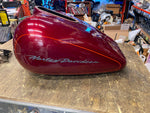 2002 Rich Red Gas Fuel Tank Harley Classic Glide Flh Touring 2000-2003 NIce!