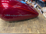 2002 Rich Red Gas Fuel Tank Harley Classic Glide Flh Touring 2000-2003 NIce!
