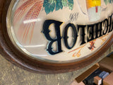 VTG Michelob Beer Bar Bubble Sign Oval 23 x 15 Mancave Bar TAvern Garage Draught