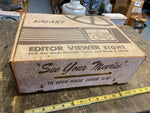 Vtg Kalart 8mm Film Movie Editor Viewer Eight Original Box 1960's 8mm Camera Vid