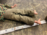 1964 Gi Joe Action Figure Marine Rare Talking Outfit MP Military Police Helmet!