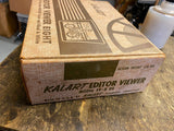 Vtg Kalart 8mm Film Movie Editor Viewer Eight Original Box 1960's 8mm Camera Vid