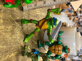 2004 mirage studios ninja mutant turtles Lot SEt Donatello Mikey Action Figures!