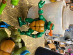 2004 mirage studios ninja mutant turtles Lot SEt Donatello Mikey Action Figures!