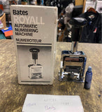 Vtg Bates Royall Automatic Numbering Machine Price Gun Stamp General Store INk!