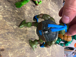 2004 mirage studios ninja mutant turtles Lot SEt Donatello Mikey Action Figures!