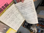 Vtg BeeGees Records Music Sheets Promo Album Lot Satruday night fever My World