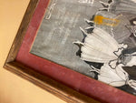 Vtg 1919 Goodbye Wild Women Good Bye Sold Advertising Picture Book Framed Antiqu