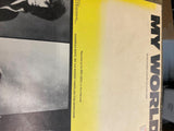 Vtg BeeGees Records Music Sheets Promo Album Lot Satruday night fever My World