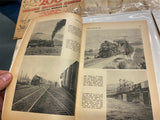 Vtg 1950's Railroad Magazines Advertising Idaho San diego Pictures Trains