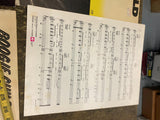 Vtg BeeGees Records Music Sheets Promo Album Lot Satruday night fever My World