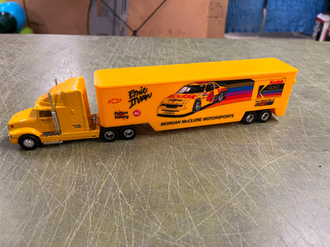 Vtg 1992 Road Champs NASCAR Ernie Irvan Kodak Car Transporter Truck