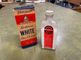 Vintage Made In USA Whittenmore's Bostonian White Shoe Cleaner In Box