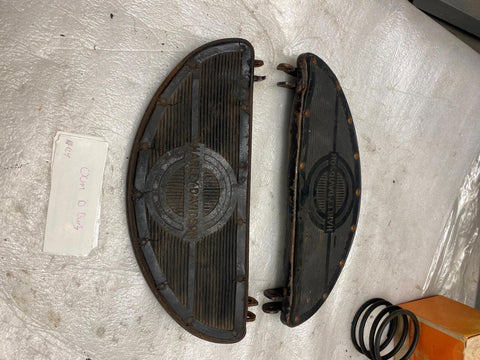 OEM Harley D Moon Boards Floorboards Knucklehead Panhead Flathead Original Facto