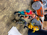 Vtg He man Figure Toy Barry Benson mcdonalds Batman robin ninja mutant Turtle lo