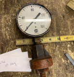 Vtg USG U.S Gauge 0-160 psi Air Gauge Temp Meter 12077-1