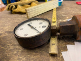 Vtg USG U.S Gauge 0-160 psi Air Gauge Temp Meter 12077-1
