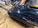 2007 Road King harley Gas Fuel tank FI Black Touring Smalls