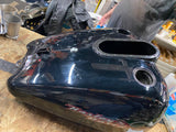 2007 Road King harley Gas Fuel tank FI Black Touring Smalls