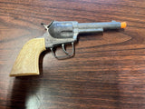 Vintage 1960s Made In USA Gabriel Diecast Cap Shooting Toy Tested Works Cowboy