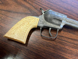 Vintage 1960s Made In USA Gabriel Diecast Cap Shooting Toy Tested Works Cowboy