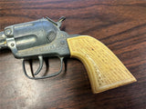 Vintage 1960s Made In USA Gabriel Diecast Cap Shooting Toy Tested Works Cowboy