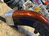 2009 Rootbeer Front Fender Harley Ultra Classic Trim tips emblems FLH Touring