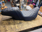 Step up Seat Harley Touring 2008^ Street Glide Ultra Classic Bagger Blue Diamond