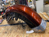 2009 Rootbeer Front Fender Harley Ultra Classic Trim tips emblems FLH Touring