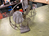 Vintage Montgomery Ward Oscillating Desk Top Mount Plug In Fan Tested Works