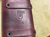 Vintage Bucheimer Leather Amo Carrying Pouch Case Hunting Military #55
