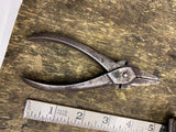 Vtg 1894 Flat nose Pliers Lodi Antique Tools Collectible Mechanic Blacksmith!