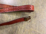 Vintage Made In USA Hunter Brown Leather Hunting Shooting Tool Belt