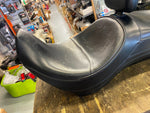 Dual Touring Seat Harley Deuce FXSTD Corbin Drivers Passenger Backrest Leather