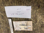 Vtg 1970 Gul Oil Gas Co Advertising Watch Band Calendar Inserts Set Display coll