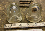 Vtg gilbarco gas pump lens clear sight glass NOS 1930's Service Station GArage!