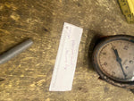 Vtg marshaltown vacuum guage 2 3/4" 30Lb Auto Truck Equipment